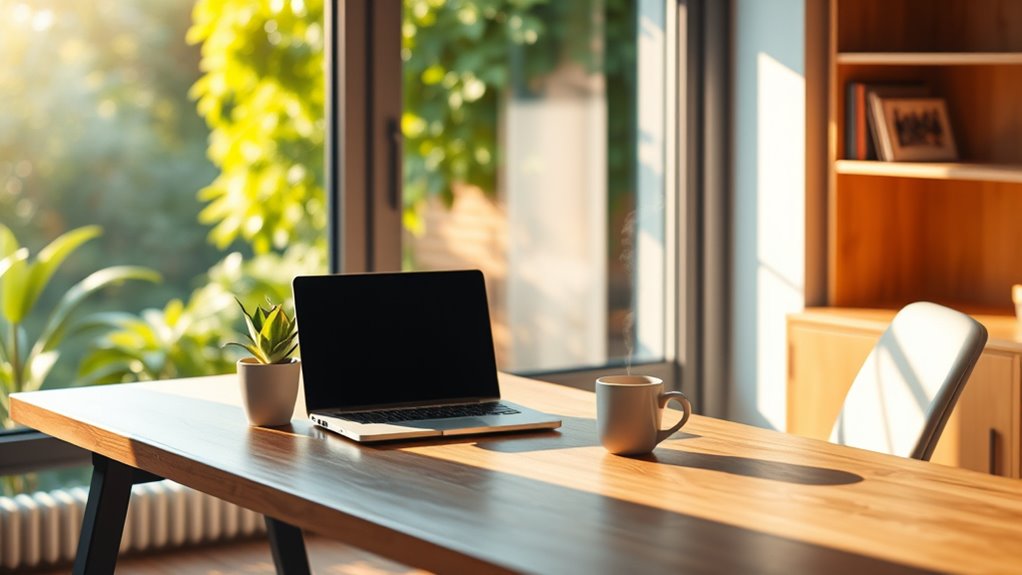 create distraction free focused workspace