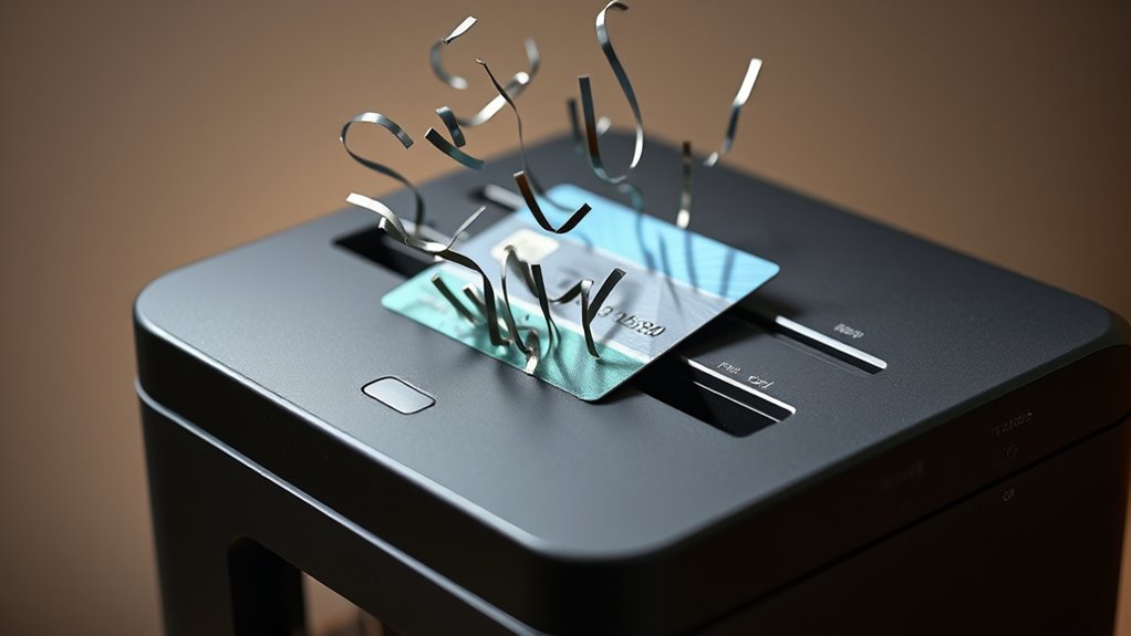 credit card shredder factors