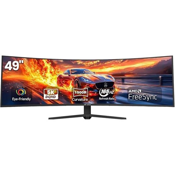 curved 49 inch gaming monitor