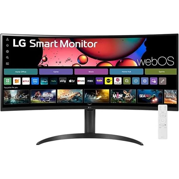 LG 34 Curved WQHD Smart Monitor with HDR