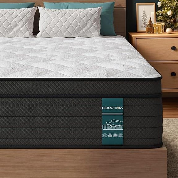 Sleepmax Queen Mattress - Deep Sleep Hybrid with Support