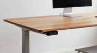 desk stability at full height
