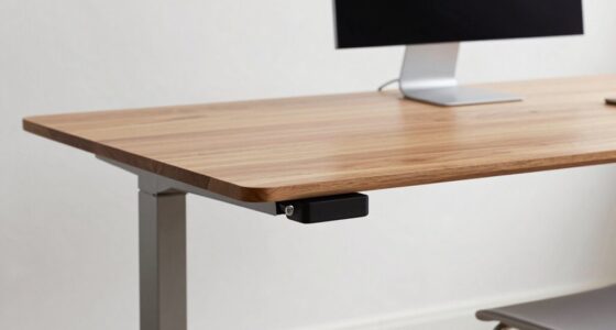 desk stability at full height