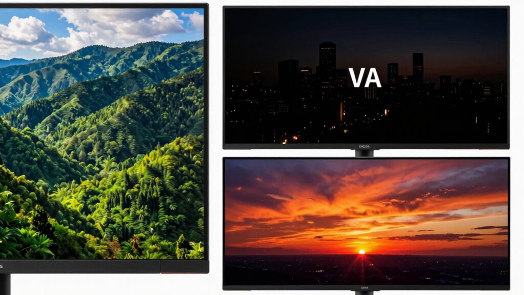 display panel technology comparison