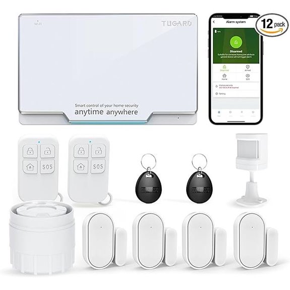 WiFi DIY Home Security Alarm System Kit