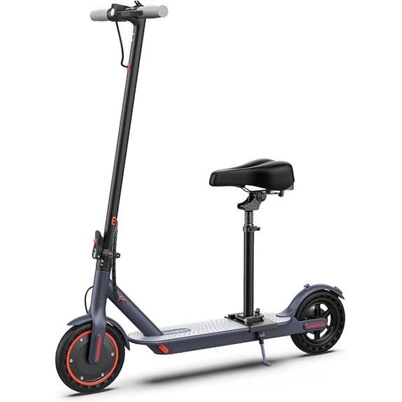Maxshot Electric Scooter with Dual Braking and Suspension