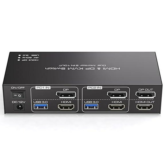 dual monitor kvm switch
