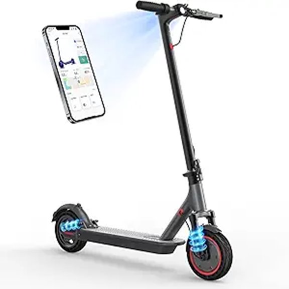 MAXSHOT Electric Scooter with Dual Suspension