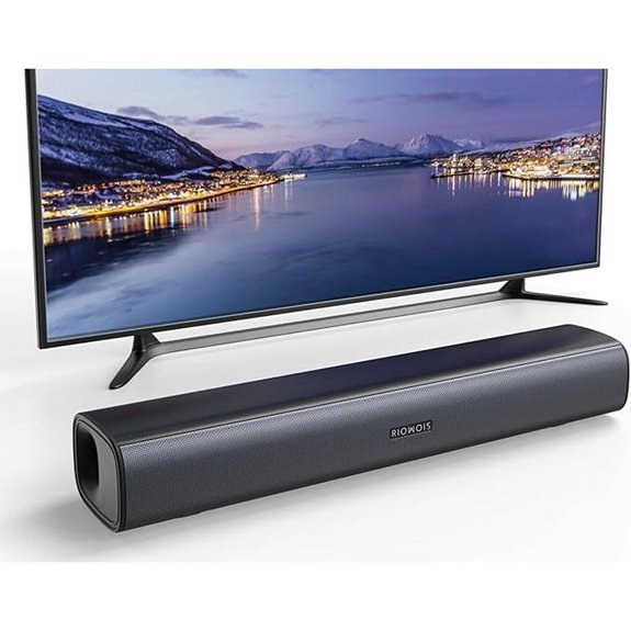 Sound Bar for TV with Bass and Easy Setup