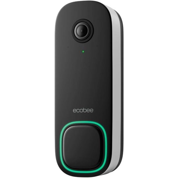 ecobee Video Doorbell Camera with Night Vision