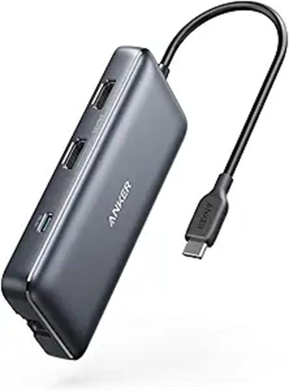Anker 8-in-1 USB C Docking Station for Laptops