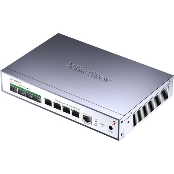 L2 8-Port 10G Ethernet Switch with VLAN & QoS
