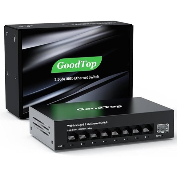 8-Port 2.5G Managed Ethernet Switch