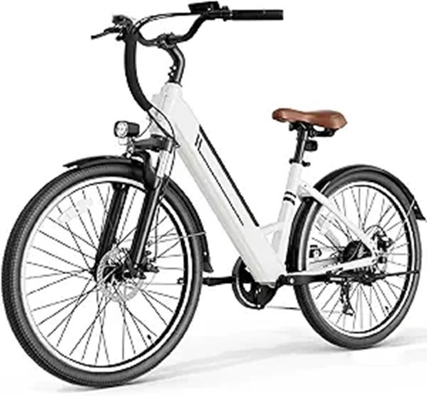 Jasion 26 Electric Bike with Removable Battery