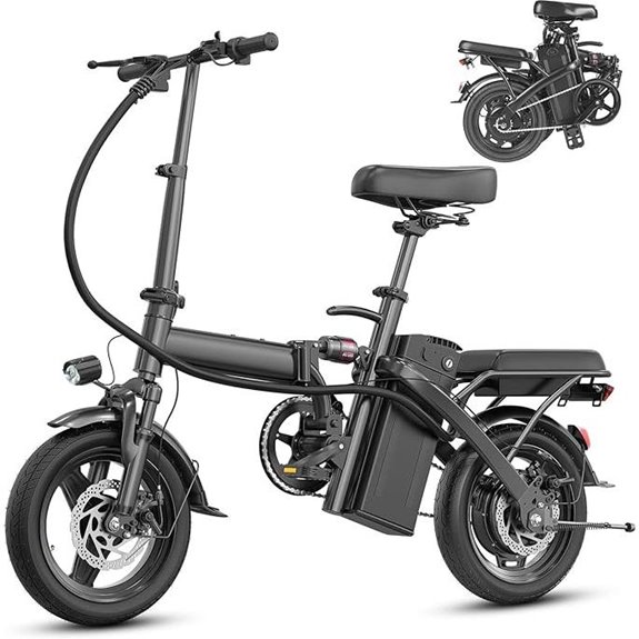 Electric Folding E-Bike for Adults and Teens