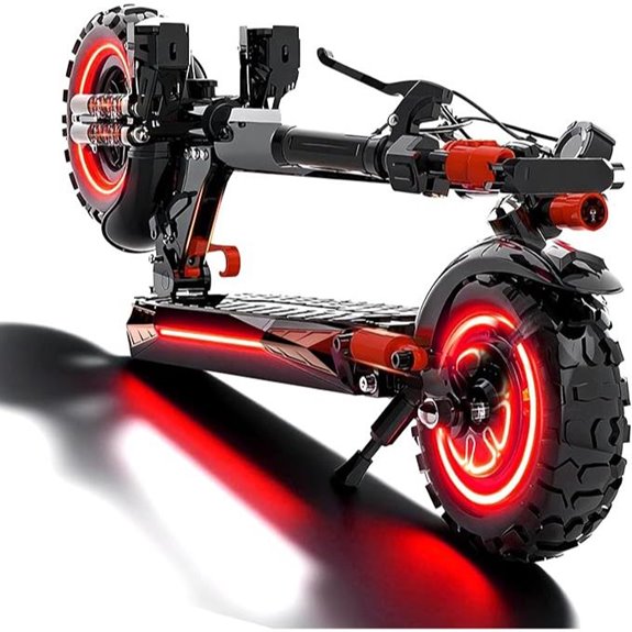Electric Off-Road E-Scooter with Seat & Long Range