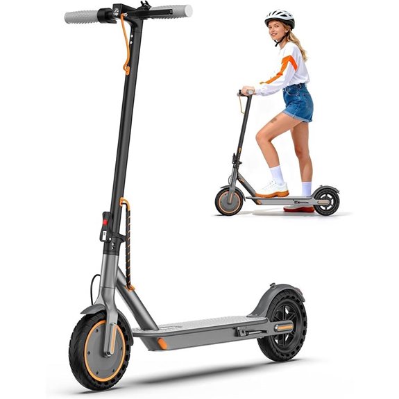NAVIC Electric Scooter with Dual Suspension and App