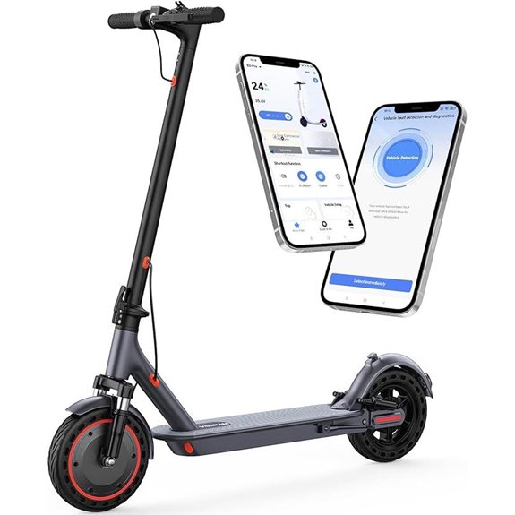 VOLPAM Electric Scooter 350W/500W Motor Solid Tires
