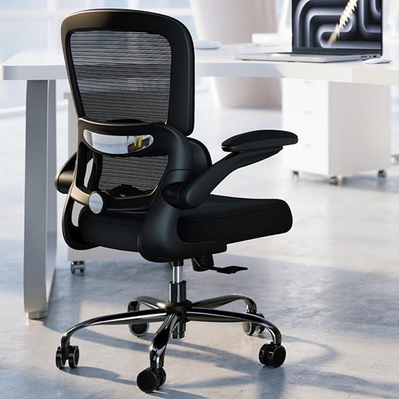 TRALT Ergonomic Mesh Office Chair with Lumbar Support