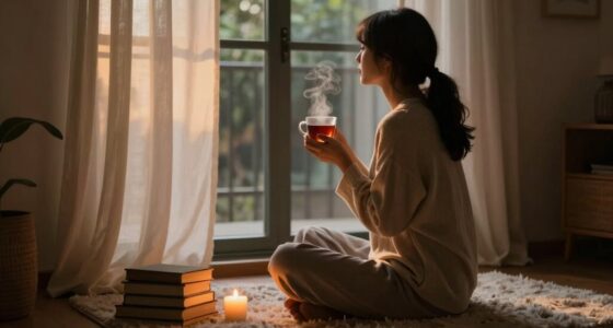 evening routine clears mind