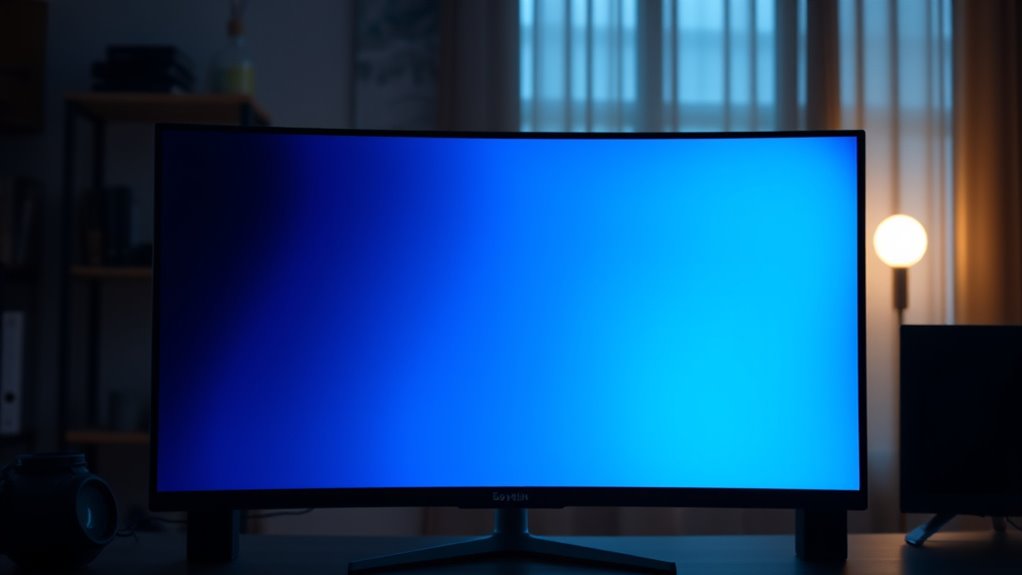 eye friendly monitor features