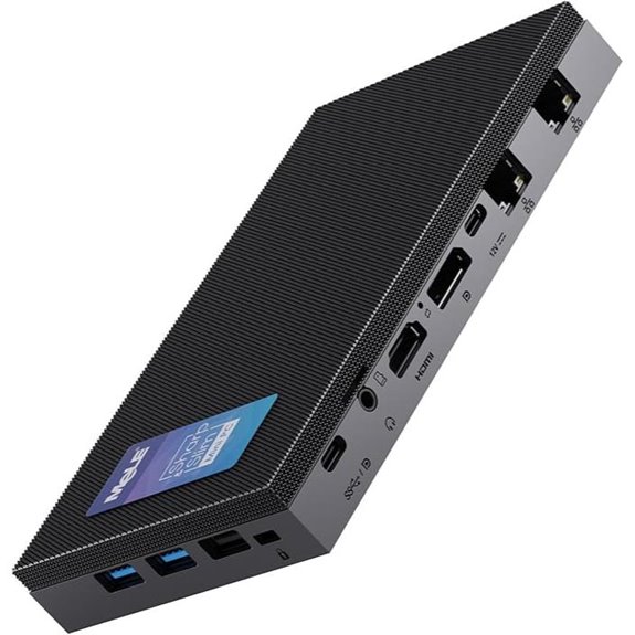 MeLE QuieterDL Fanless Mini PC with Dual LAN