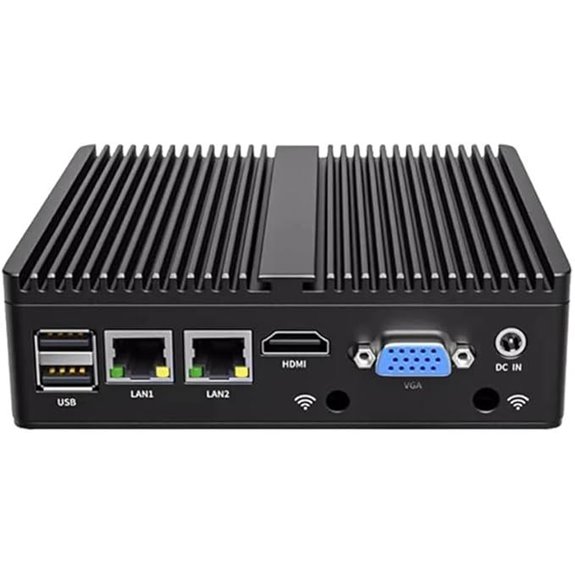Industrial Fanless Mini PC with Dual WiFi