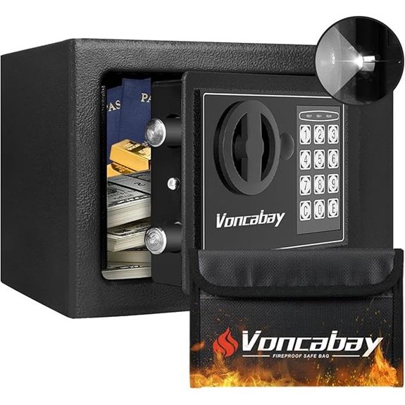 fireproof digital money safe