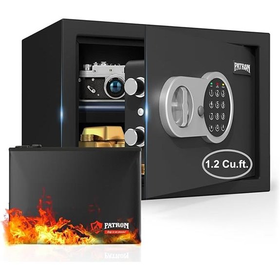 Patron Fireproof Digital Safe with Electronic Keypad