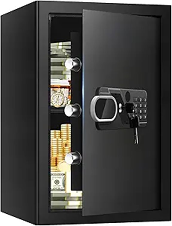 Large Fireproof Waterproof Safe with Alarm System