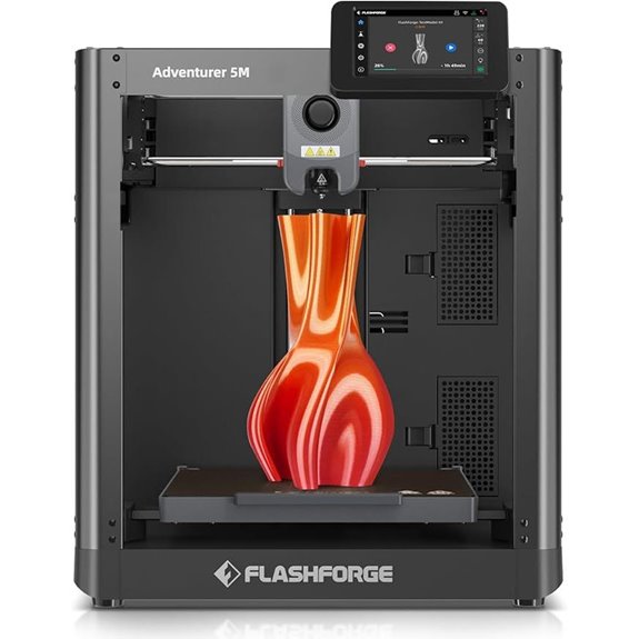 FLASHFORGE AD5M 3D Printer with Auto Calibration