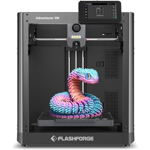 FlashForge Adventurer 5 3D Printer with Auto Leveling