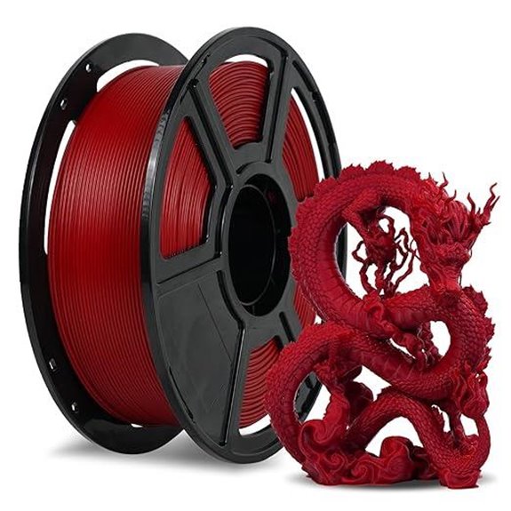 FLASHFORGE Rapid PLA Filament 1kg Ruby Red