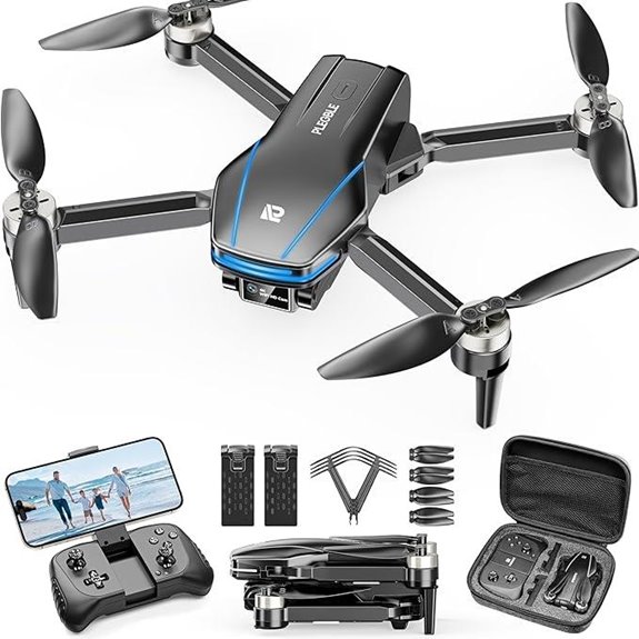 4K Foldable Drone with Camera and Voice Control
