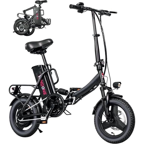 Windone Electric Bike for Adults 19/22 MPH Foldable