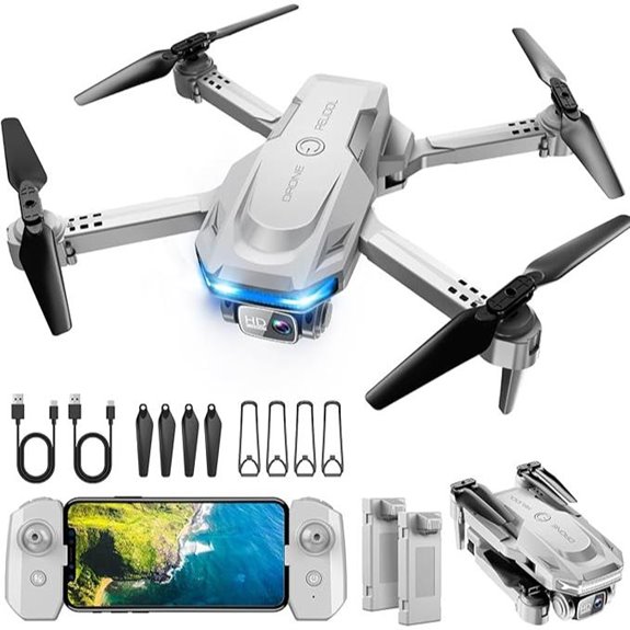 Foldable Drone with 1080P Camera and Voice Control