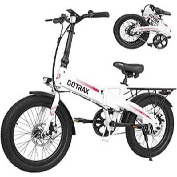 Gotrax 20 Folding Electric Bike with LCD Display