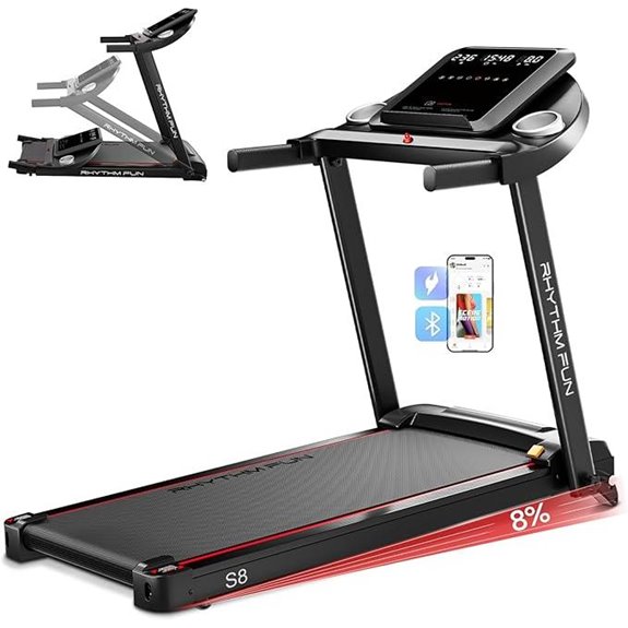 foldable treadmill with incline