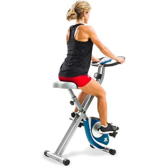 Folding Exercise Bike 225 LB Weight Capacity