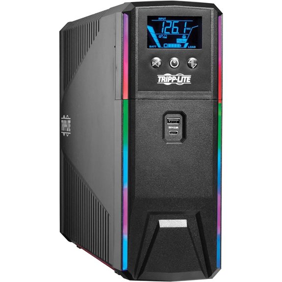 Tripp Lite 1500VA Gaming UPS with LCD & RGB LEDs