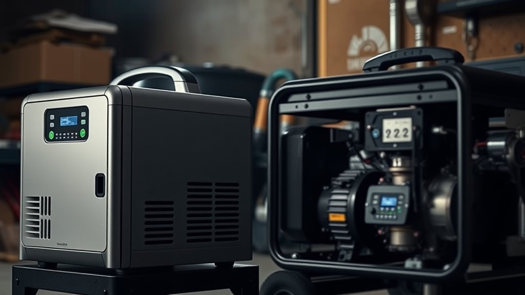 generator efficiency and operation