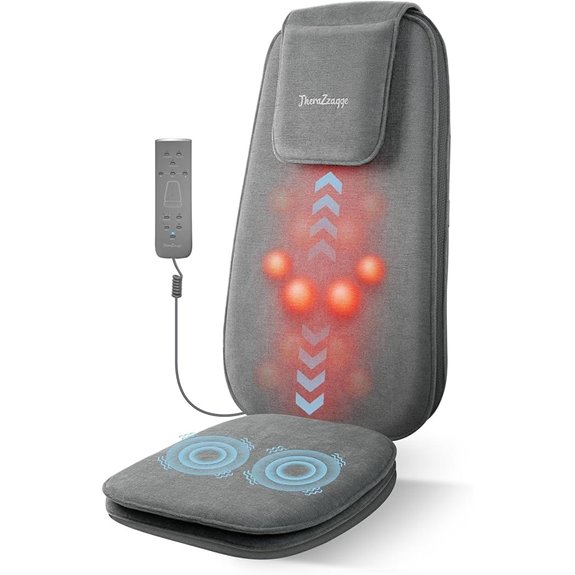 Shiatsu Back Massager with Heat and Vibration