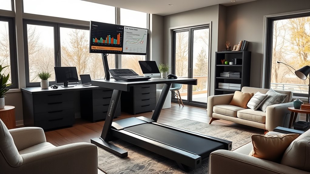 heavy duty treadmill safety features