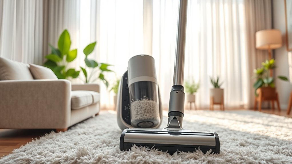 hepa vacuums improve allergy