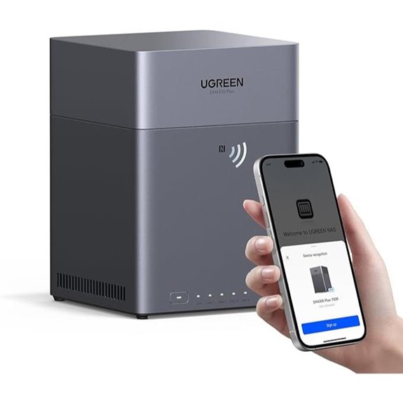 UGREEN 4-Bay NAS with 120TB Support and 4K HDMI
