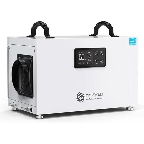145 Pints Commercial Dehumidifier with Pump