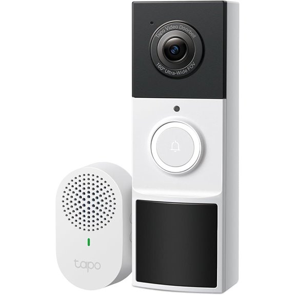 Tapo 2K Video Doorbell with Night Vision & AI