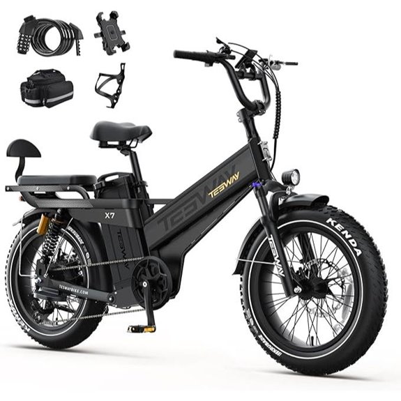 TESWAY 52V 3600W Dual Motor Electric Bike