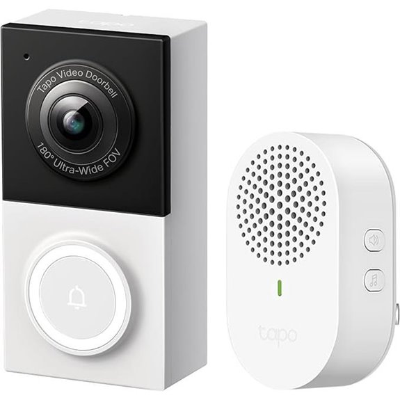 Tapo 2K Video Doorbell with AI & Alexa Compatibility