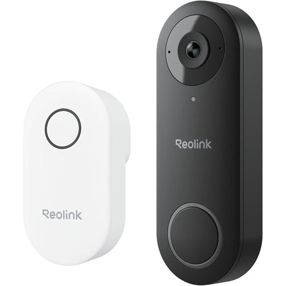 Reolink WiFi Video Doorbell with 2K Surveillance